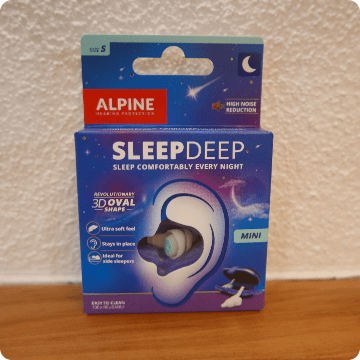 Alpine SleepDeep Gehörschutzstöpsel Mini 1 Paar - Hörberatung